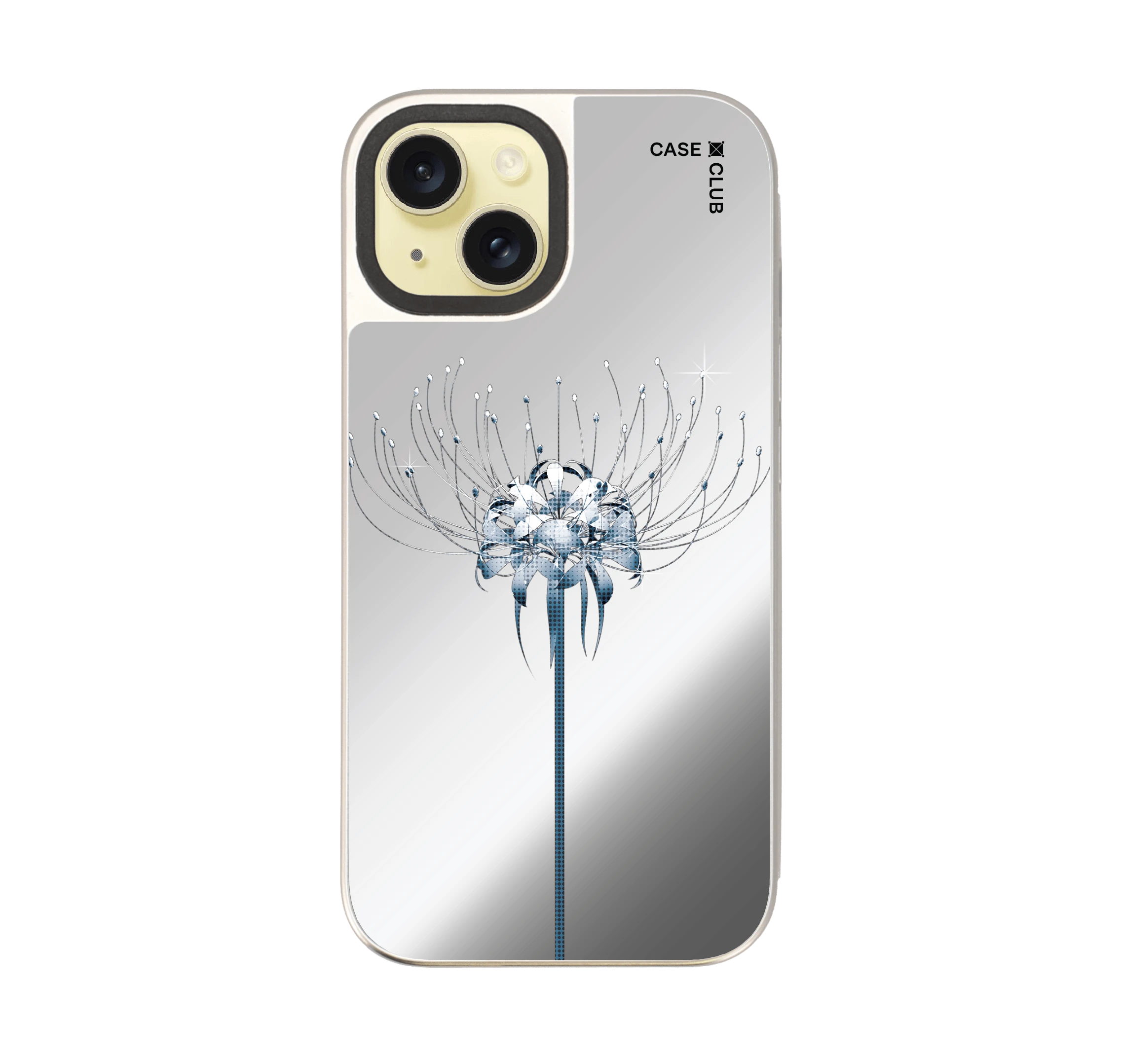 halftone lily flower